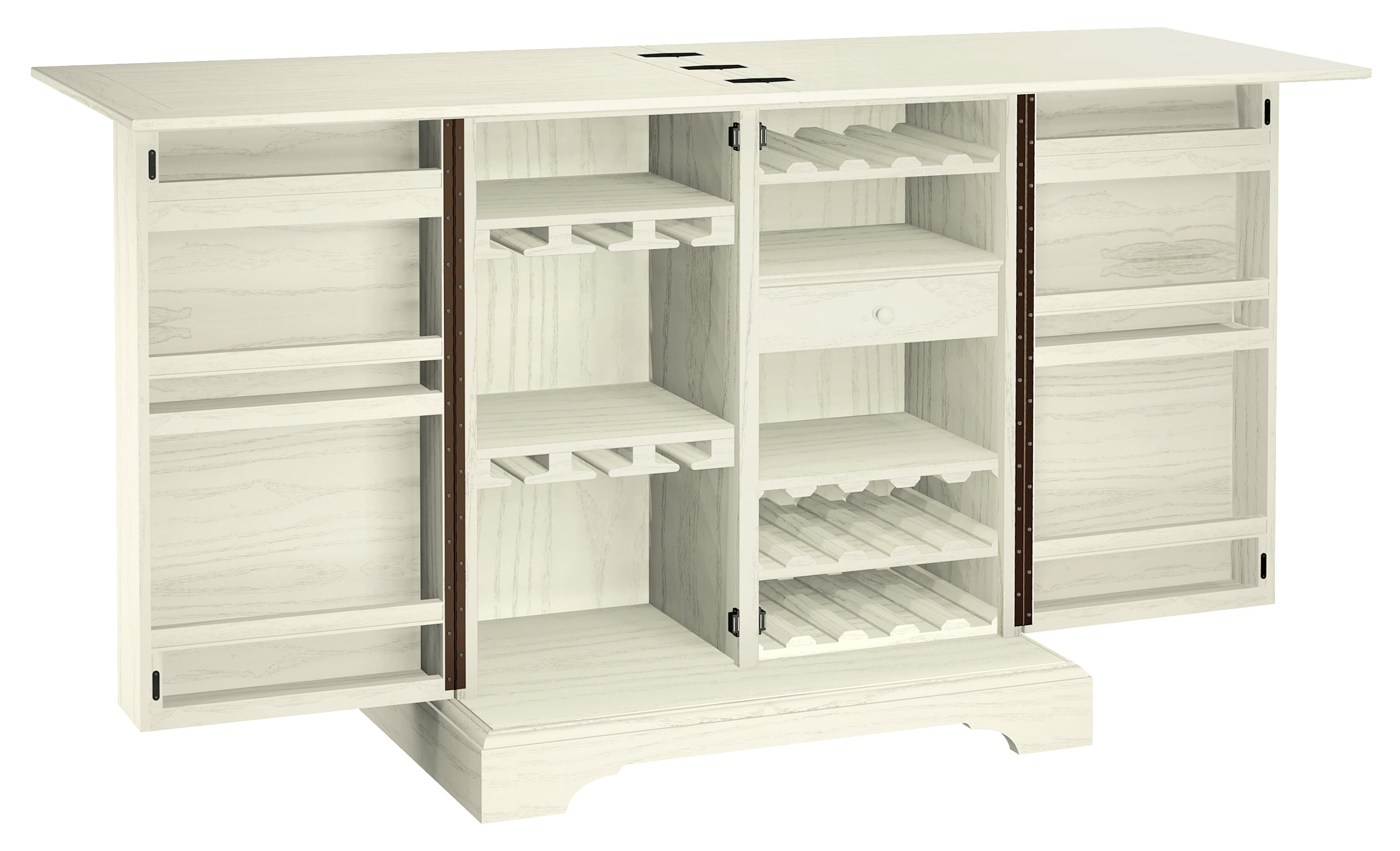 Passport II Wine &amp; Bar Console