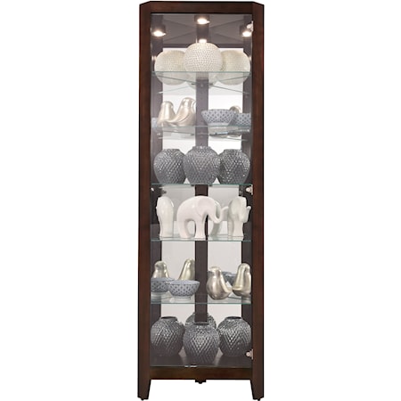 Tamsin Corner Curio Cabinet