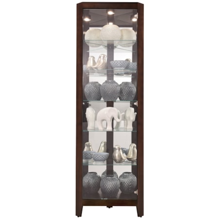 Tamsin Corner Curio Cabinet
