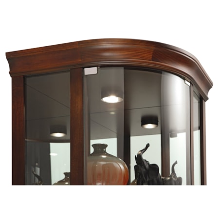 Marlowe Corner Curio Cabinet