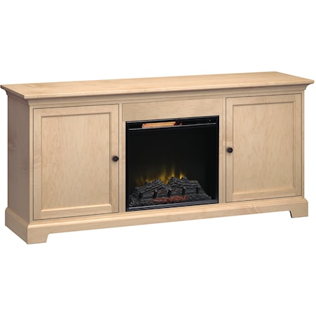 72" Fireplace TV Console