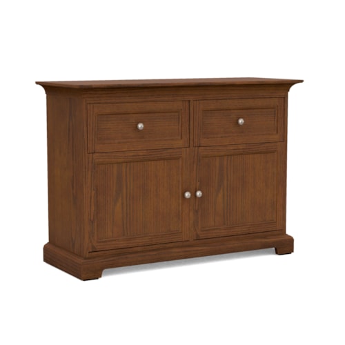 Transitional Custom 46" 2-Door TV Console