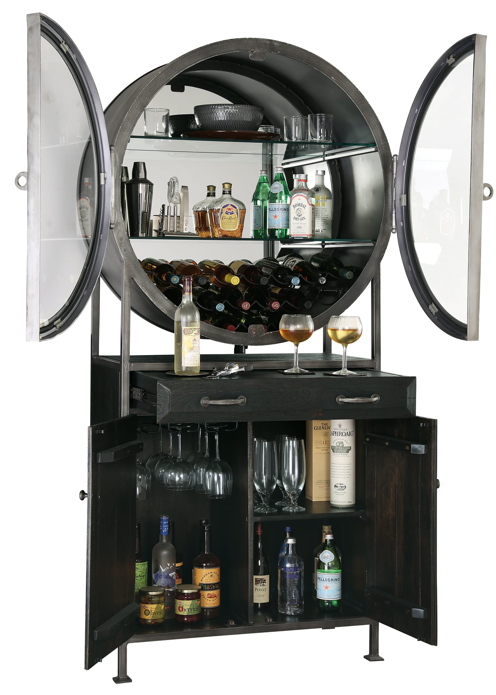 Rob Roy II Wine &amp; Bar Cabinet