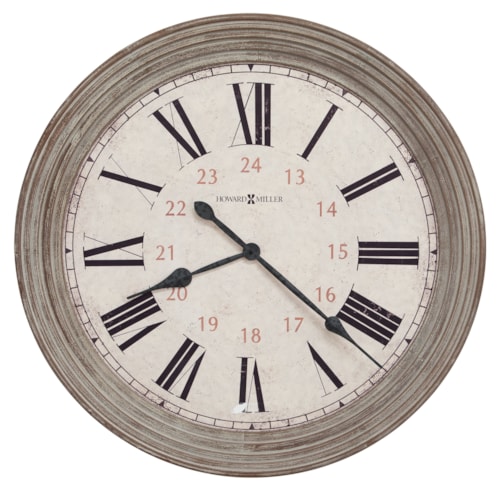 Rustic Nesto Wall Clock