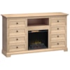Howard Miller Howard Miller 72"Wide/41"Extra Tall Fireplace TV Console