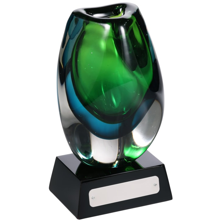 Howard Miller Howard Miller Green Emerald Vase with Base