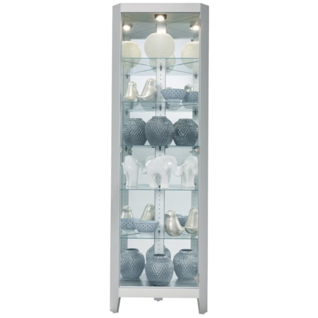 Tamsin II Corner Curio Cabinet