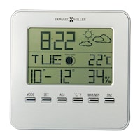 Weather View Tabletop Clock