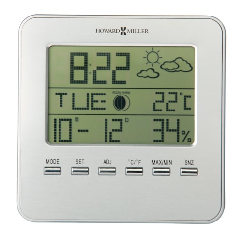 Weather View Tabletop Clock