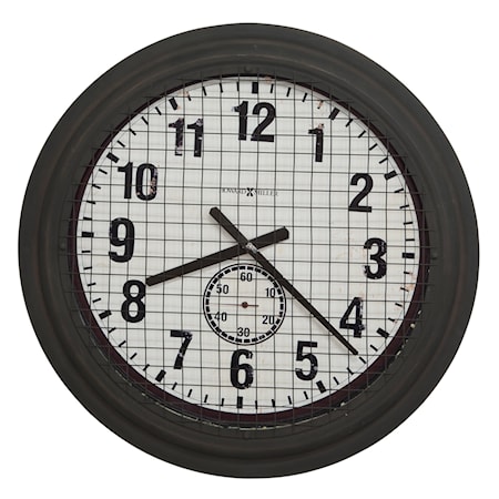 Grid Iron Works Wall Clock