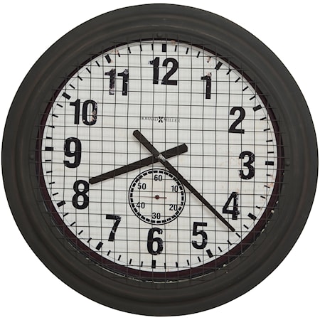 Grid Iron Works Wall Clock