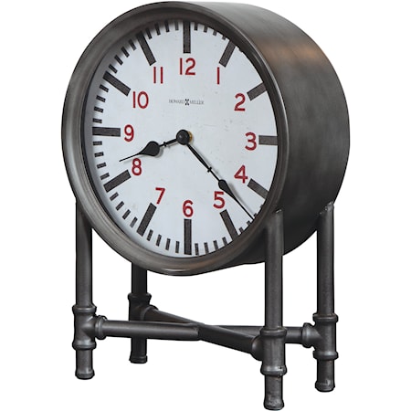 Industrial Helman Accent Clock