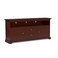 Transitional Customizable 72" TV Console