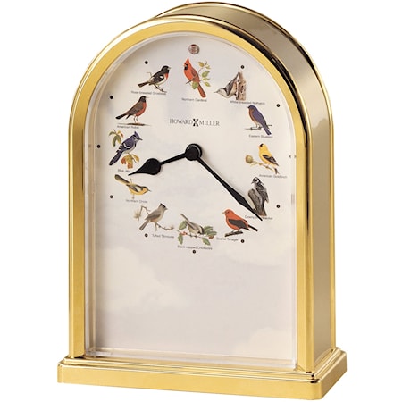Song Birds Of North America IIi Tabletop Clock