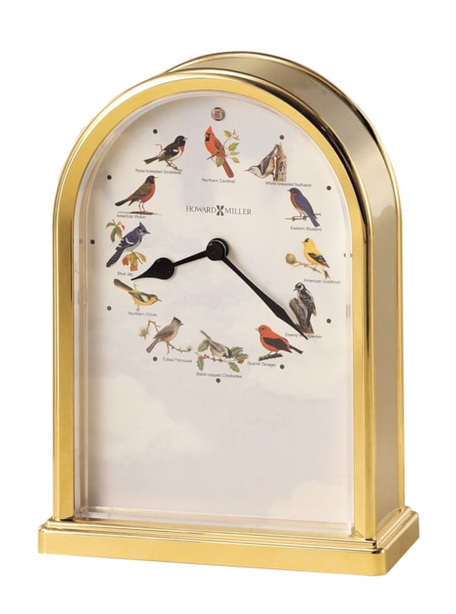 Song Birds Of North America IIi Tabletop Clock
