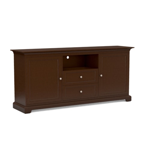 Transitional Customizable 72" TV Console