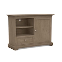 Transitional Custom 2-Shelf 46" TV Console