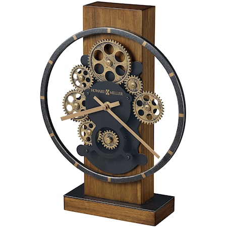 Industrial Accent Clock