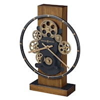 Industrial Accent Clock