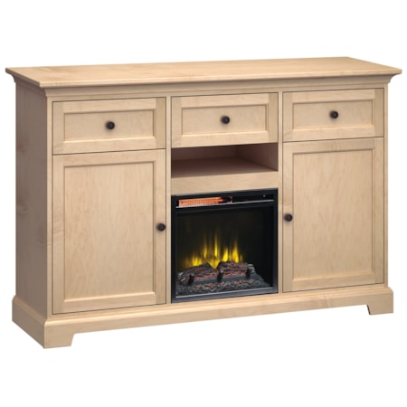 63"Wide/41"Extra Tall Fireplace TV Console