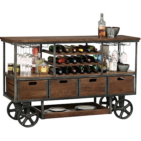 Budge Wine and Bar Cabinet