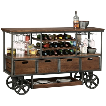 Budge Wine and Bar Cabinet