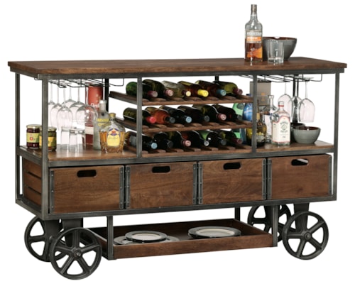 Budge Wine & Bar Cart