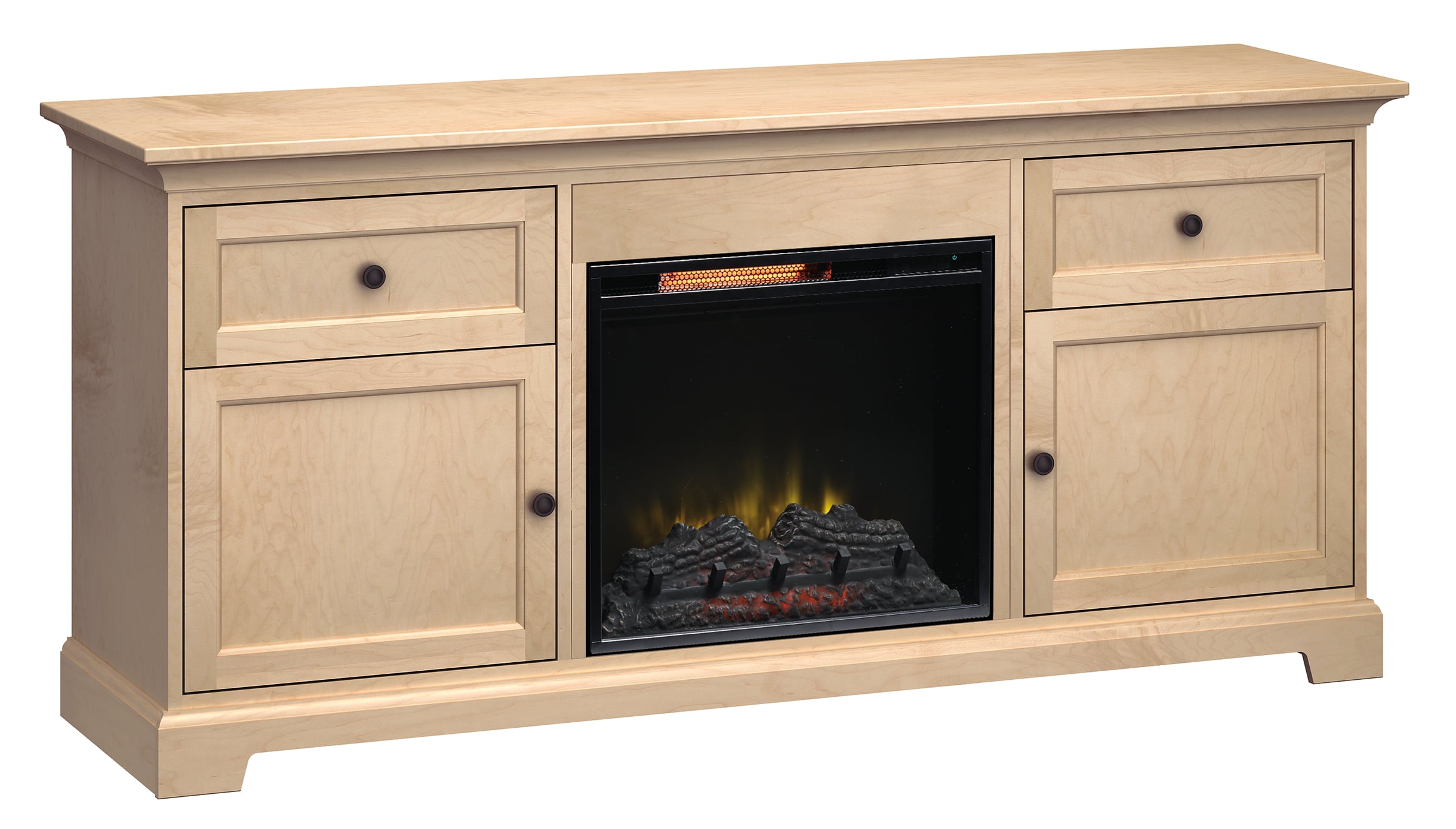 72"Fireplace TV Console