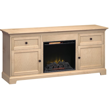 72"Fireplace TV Console