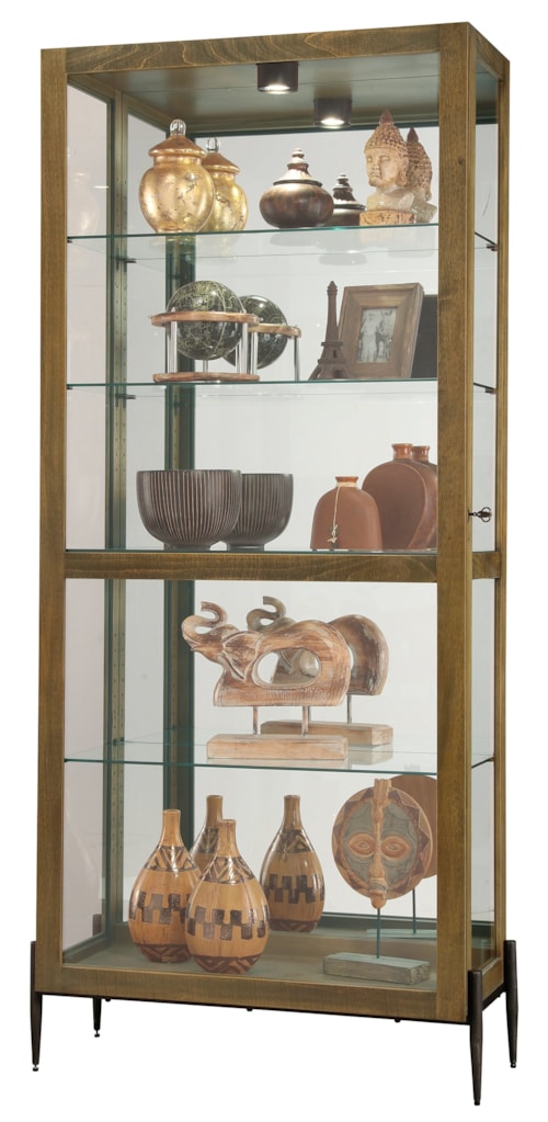 Transitional Ansel Curio Cabinet