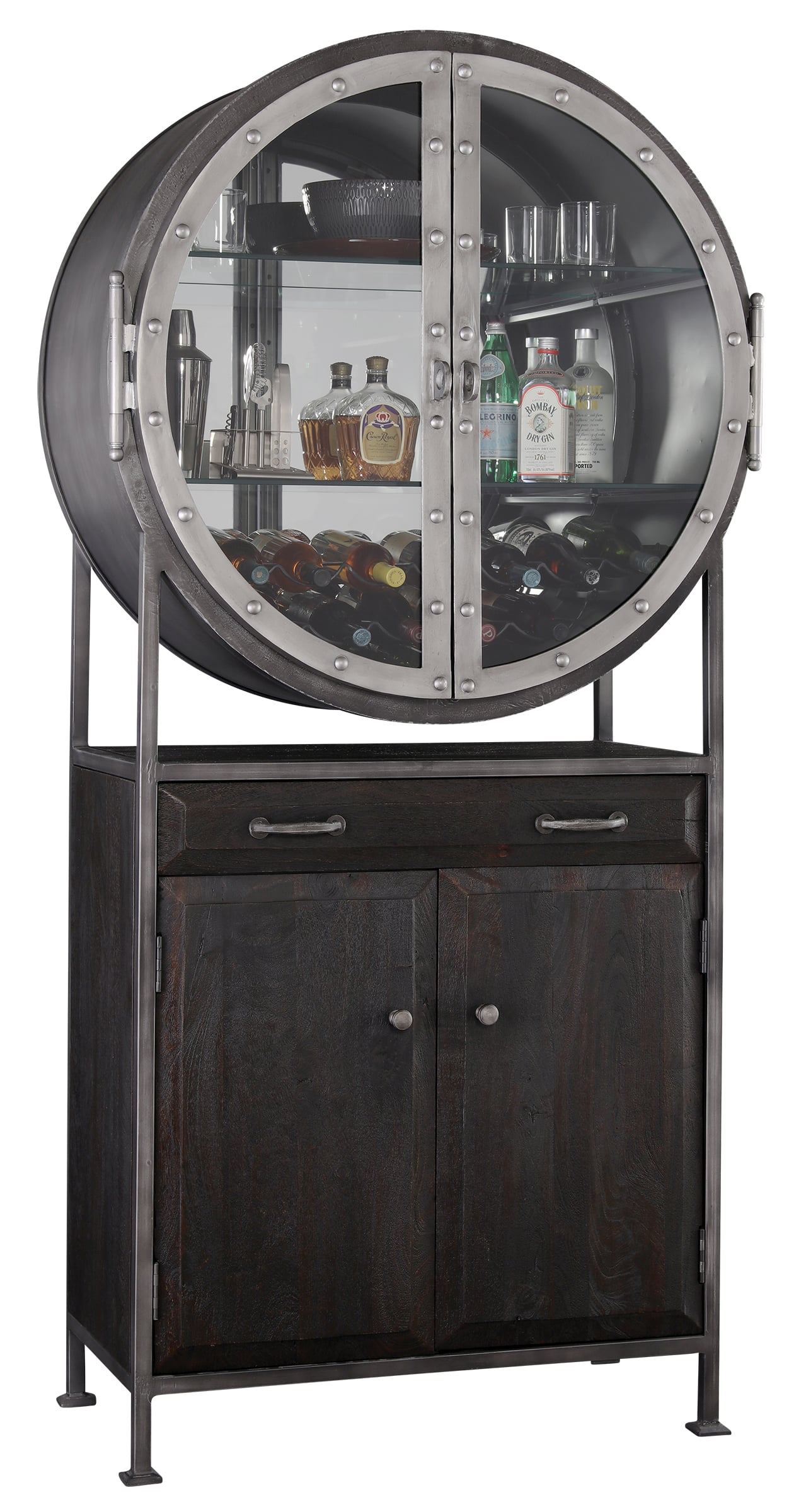 Rob Roy II Wine &amp; Bar Cabinet