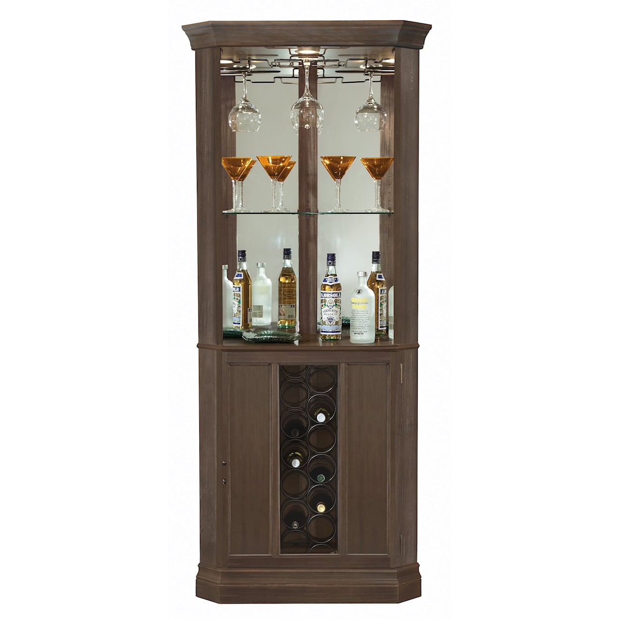 Howard Miller Howard Miller Piedmont IV Corner Wine Cabinet