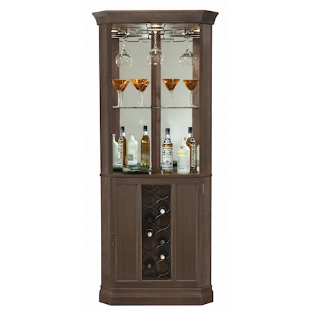 Piedmont IV Corner Wine Cabinet