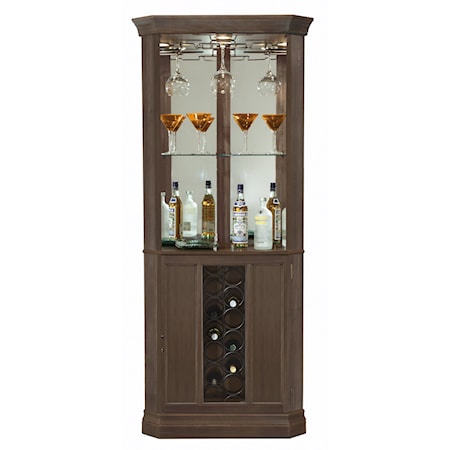 Piedmont IV Corner Wine Cabinet