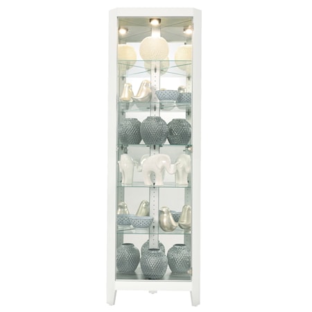 Tamsin IV Corner Curio Cabinet