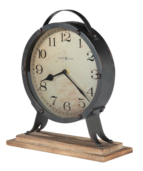 Rustic Gravelyn Mantel Clock