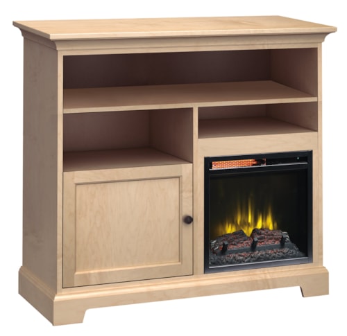 Howard Miler 46"Wide/41"Extra Tall Fireplace TV Console