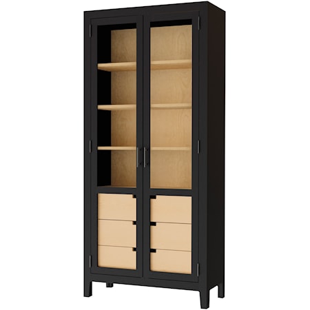 Willa Contemporary 2-Door Storage Cabinet