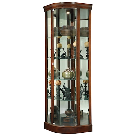 Marlowe Corner Curio Cabinet