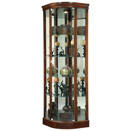 Marlowe Corner Curio Cabinet