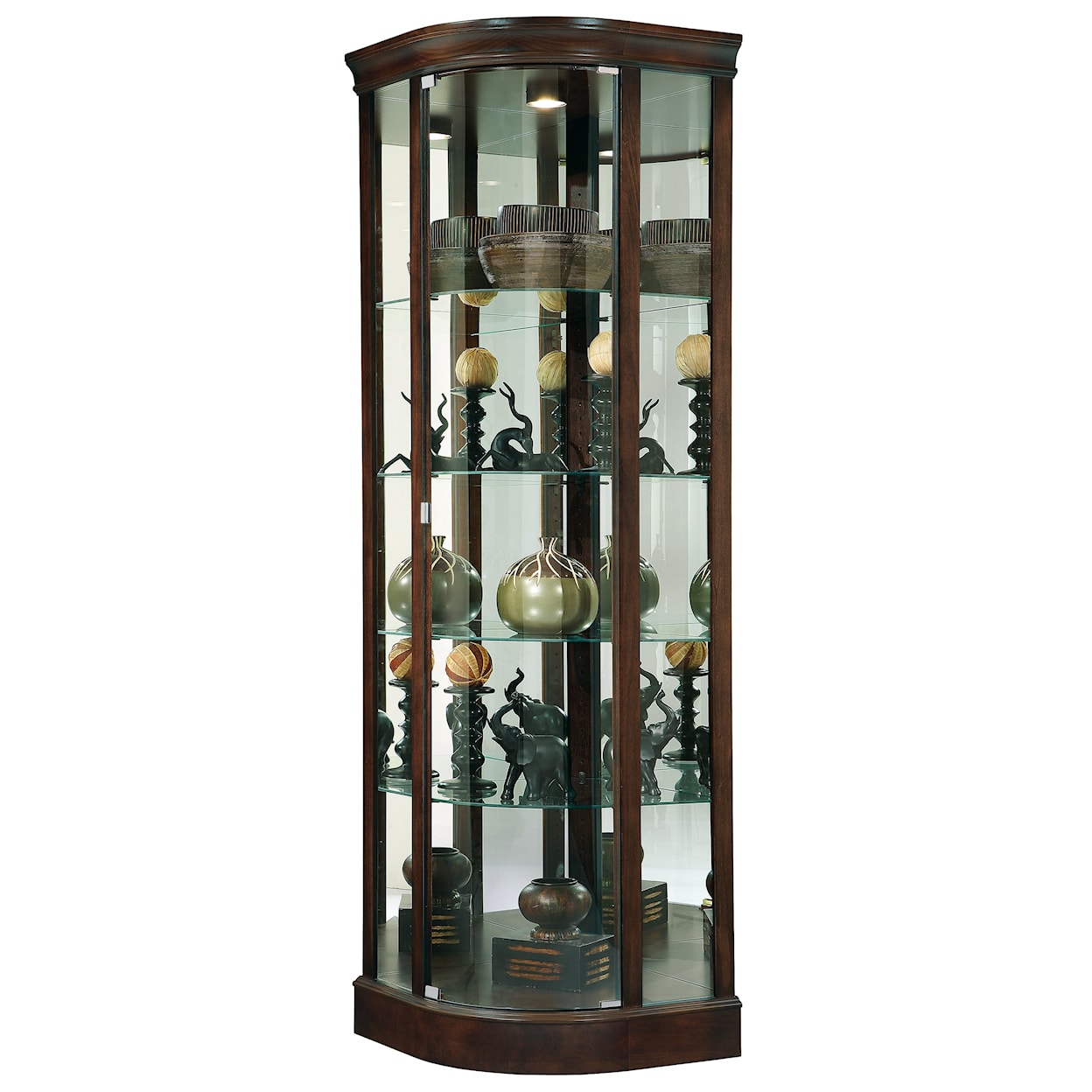 Howard Miller Howard Miller Marlowe III Corner Curio Cabinet