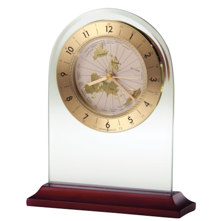 World Time Arch Tabletop Clock