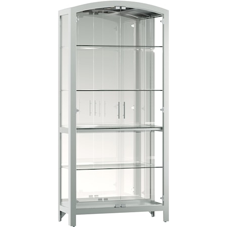 4-Shelf Curio Cabinet