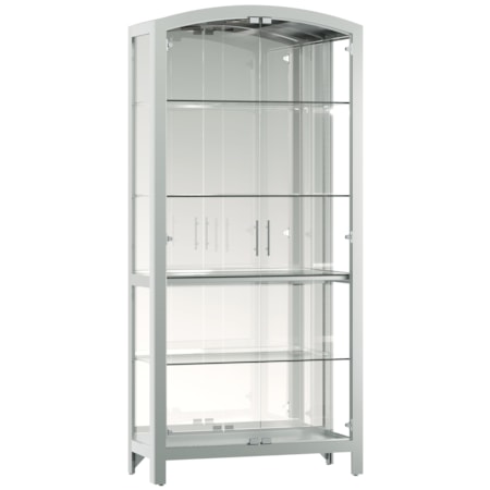 4-Shelf Curio Cabinet