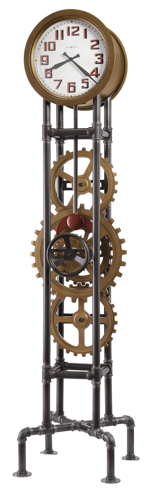 Cogwheel Floor Clock