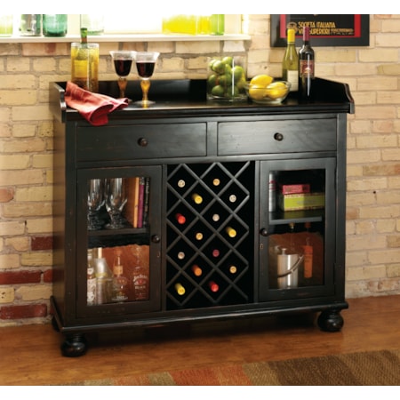 Cabernet Hill Wine Console