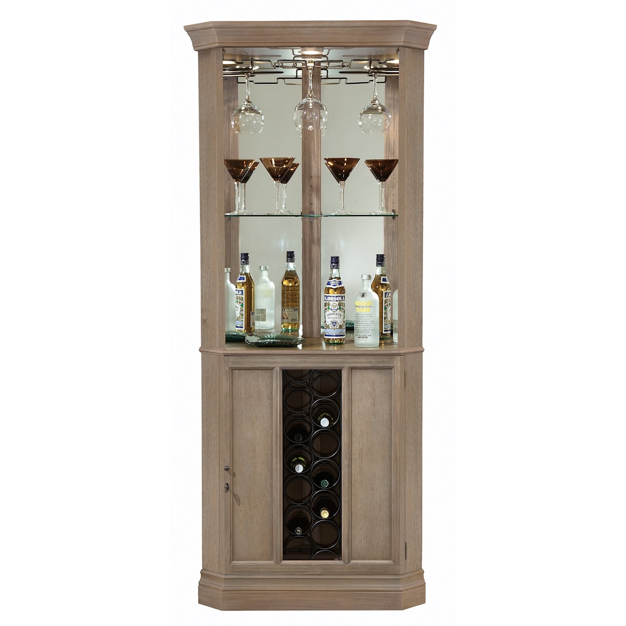 Howard Miller Howard Miller Piedmont VI Corner Wine Cabinet