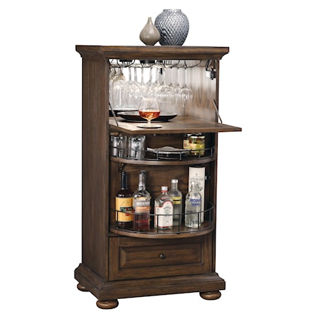 Cognac II Wine and Bar Cabinet