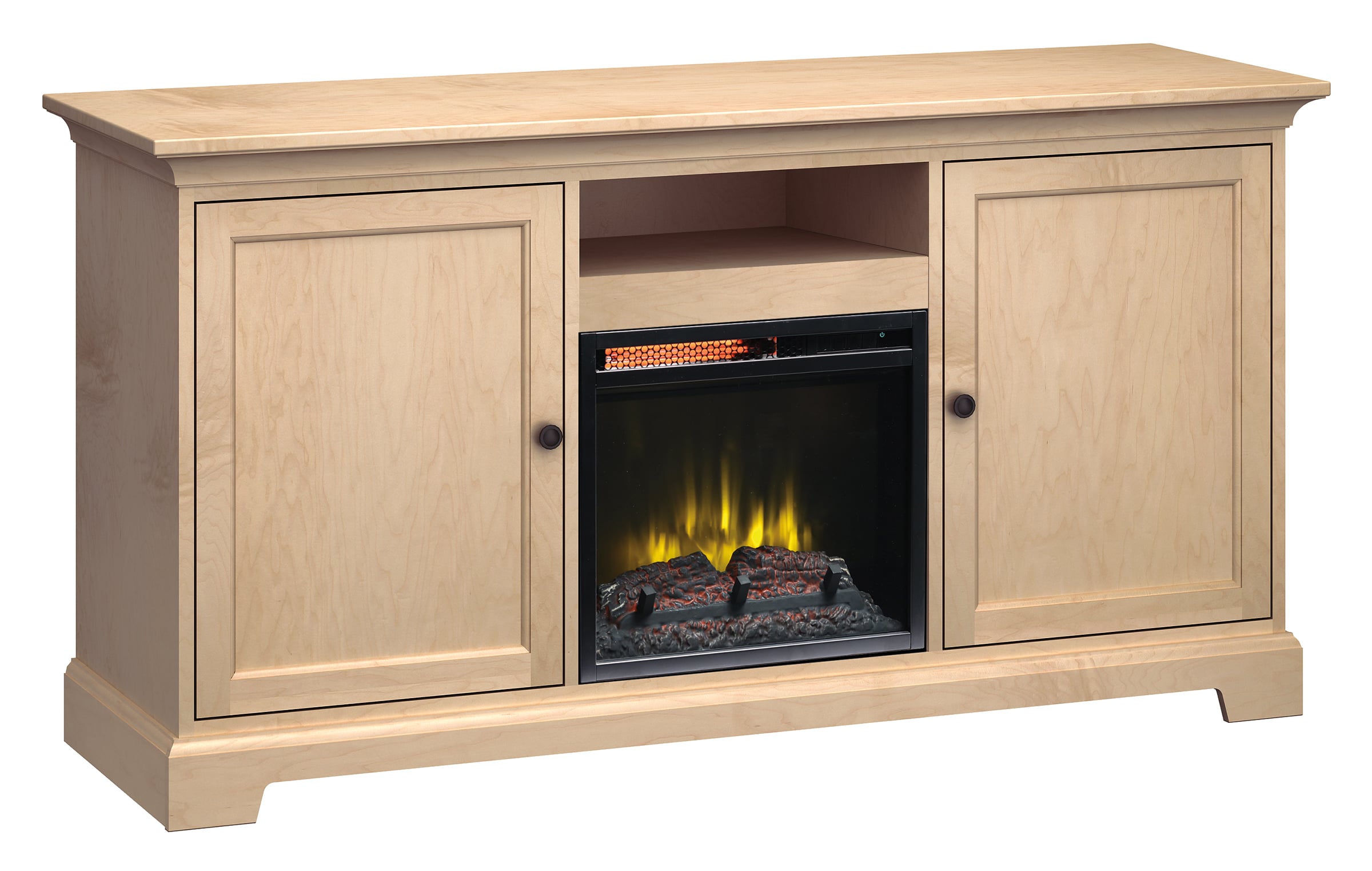 63" Fireplace TV Console