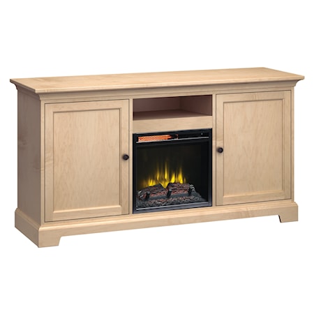 63" Fireplace TV Console